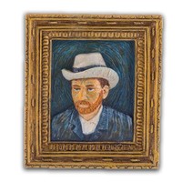 Typisch Hollands Magnet Mini Gemälde Selbstporträt - Vincent van Gogh