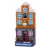 Typisch Hollands magnet polystone cottage Diamond shop Amsterdam