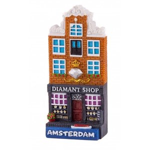 Matix magnet polystone cottage Diamond shop Amsterdam