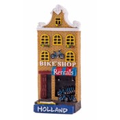 Typisch Hollands Magnet polystone Haus Fahrradgeschäft Hollland
