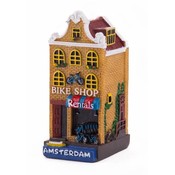 Matix Polystone-Haus Fahrradgeschäft Amsterdam