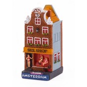 Typisch Hollands Polystone huisje Sexshop Amsterdam