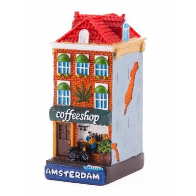 Typisch Hollands Polystone Cottage Coffeeshop Amsterdam