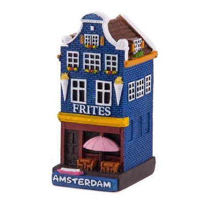 Typisch Hollands Polystone Ferienhaus Frites Shop Amsterdam