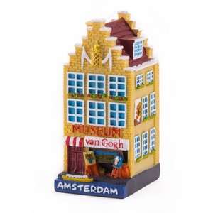 Typisch Hollands Gevelhuisje van Gogh Amsterdam