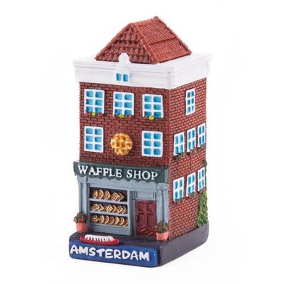 Matix Polystone huisje Waffle shop Amsterdam