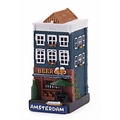 Typisch Hollands Gevelhuisje Biergeschäft Amsterdam