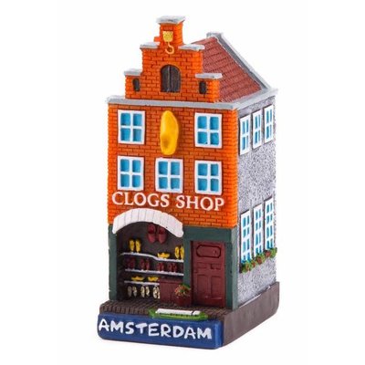Typisch Hollands Polystone Haus Clog Geschäft Amsterdam