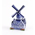 Heinen Delfts blauw Delft blue village mill 10 cm