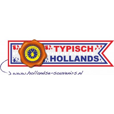 Typisch Hollands Blauwe Houten Tulp