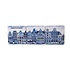 Heinen Delftware Delft blue coasters Amsterdam - Facade houses