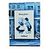 Heinen Delftware Single card - Delft blue - Kisses from Holland