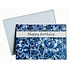 Heinen Delfts blauw Double greeting card - Happy Birthday - Delft blue