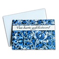 Typisch Hollands Double greeting card - Delfts - van Harte Congratulations