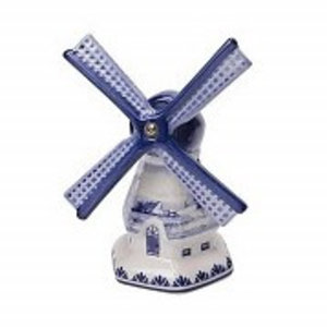 Heinen Delftware Delfts blauwe molen - Landschap decoratie