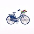 Typisch Hollands magnet metal bicycle blue Holland