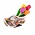 Matix Magnetic lump single ceramics 7 cm tulips