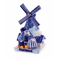 Heinen Delftware Delft blue - Windmill with kisses 7 cm Holland
