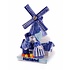 Heinen Delfts blauw Delfter Blau - Windmühle mit Küssen 7 cm Holland