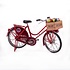 Typisch Hollands Fiets Amsterdam - Holland - Rood.