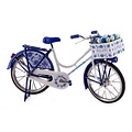 Typisch Hollands Fahrrad Delft blau - Holland