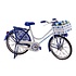 Matix Hollandse fiets delftsblauw