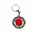 Typisch Hollands Keychain drehende Tulpe rotes Holland