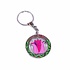 Typisch Hollands key ring rotating tulip pink Holland