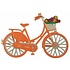 Matix Magnetic metal bicycle orange Amsterdam Holland