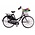 Matix Magnet Metall Fahrrad schwarz Amsterdam