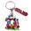 Typisch Hollands Keychain kissing couple with tulips Holland