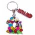 Typisch Hollands Keychain kissing couple with tulips Holland