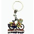 Matix Key ring bike yellow / blue with tulip basket Holland