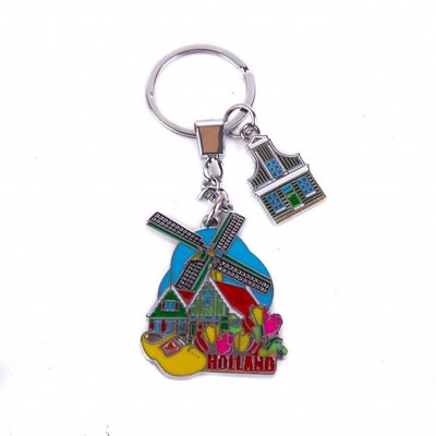 Typisch Hollands keychain Holland compilation with a Zaans house