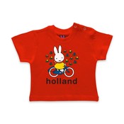 Nijntje (c) Baby T-Shirt Miffy on bicycle - Holland