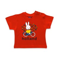Nijntje (c) Baby T-Shirt Nijntje op fiets - Holland