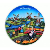 Typisch Hollands Holland- Wandbord - Full Color