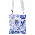 Robin Ruth Neck bag - Passport bag - Delft blue