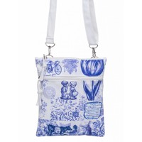 Robin Ruth Neck bag - Passport bag - Delft blue