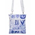 Robin Ruth Neck bag - Passport bag - Delft blue