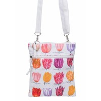 Robin Ruth Brusttasche - Reisepasstasche - Brusttasche - Reisepasstasche - Holland - Tulpen