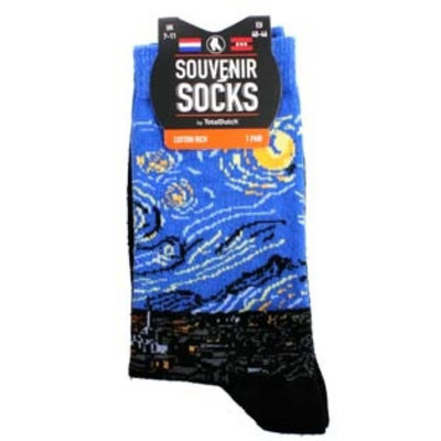 Holland sokken Men's socks Vincent van Gogh starry sky