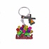 Matix Tulip forest keychain with windmill charm Holland