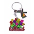 Typisch Hollands keychain tulip bunch with mill charm Holland