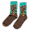 TTD Gifts Ladies socks Vincent van Gogh sunflowers
