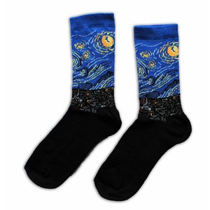Typisch Hollands Women's socks Vincent van Gogh starry sky