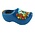 Typisch Hollands Bleistiftspitzer Clog - 8,5 cm - Blau