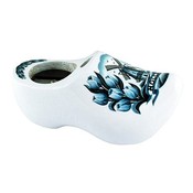 Nijhuis  Pencil sharpener wooden shoe - 8.5 cm - Delft Blue