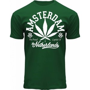 Holland fashion T-Shirt Amsterdam Cannabis