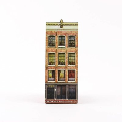 Typisch Hollands Magnet 2D MDF Anne Frank Haus Amsterdam